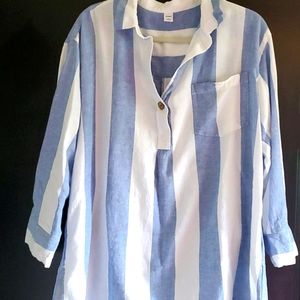 Old navy striped linen top
